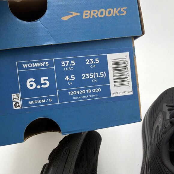 Brooks Women's Ghost Max 2 Ebony Running Shoes 6.5 NWB - Picture 9 of 9